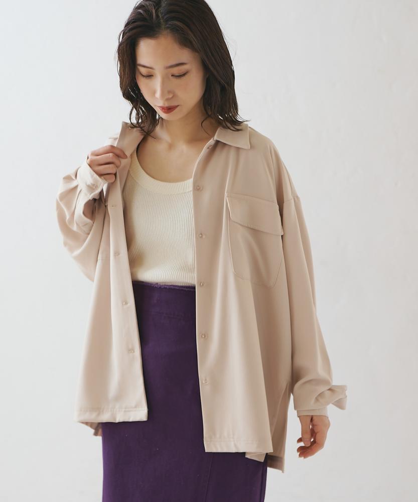 喬其紗口袋襯衫