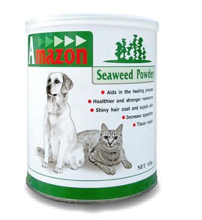 ☆米可多寵物精品☆Amazon愛美康天然犬貓海藻營養粉海藻粉500g另有200g