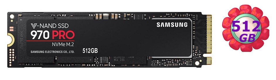 【送SSD外接cable】 SAMSUNG 512GB 512G PCIe SSD 三星【970 PRO】MZ-V7P512BW M.2 PCIe 3.0 NVMe 內接固態硬碟。人氣店家luckyc