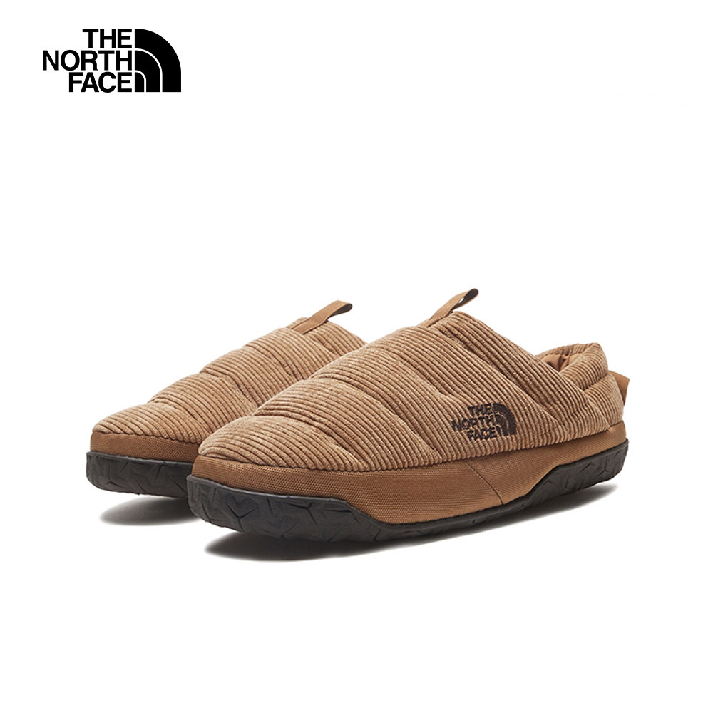 The North Face北面UE女款棕色舒適保暖燈芯絨營地鞋｜7W4NA5J