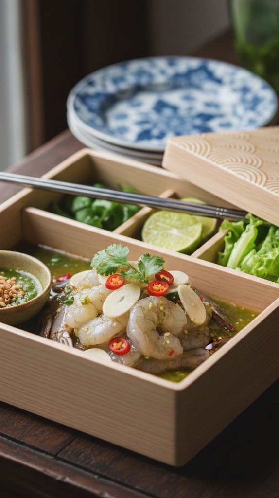 กุ้งแช่น้ำปลาSU