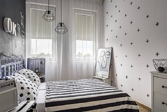Sebaiknya, bentuk kamar tidur tidak kotak agar tidak memiliki kualitas yang buruk menurut Feng Shui.