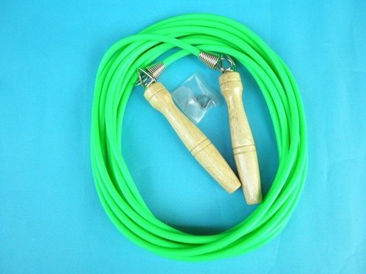 20人跳繩70尺跳繩 20人制跳繩2100cm(木柄.實心)MIT製/一條入 促[#770]