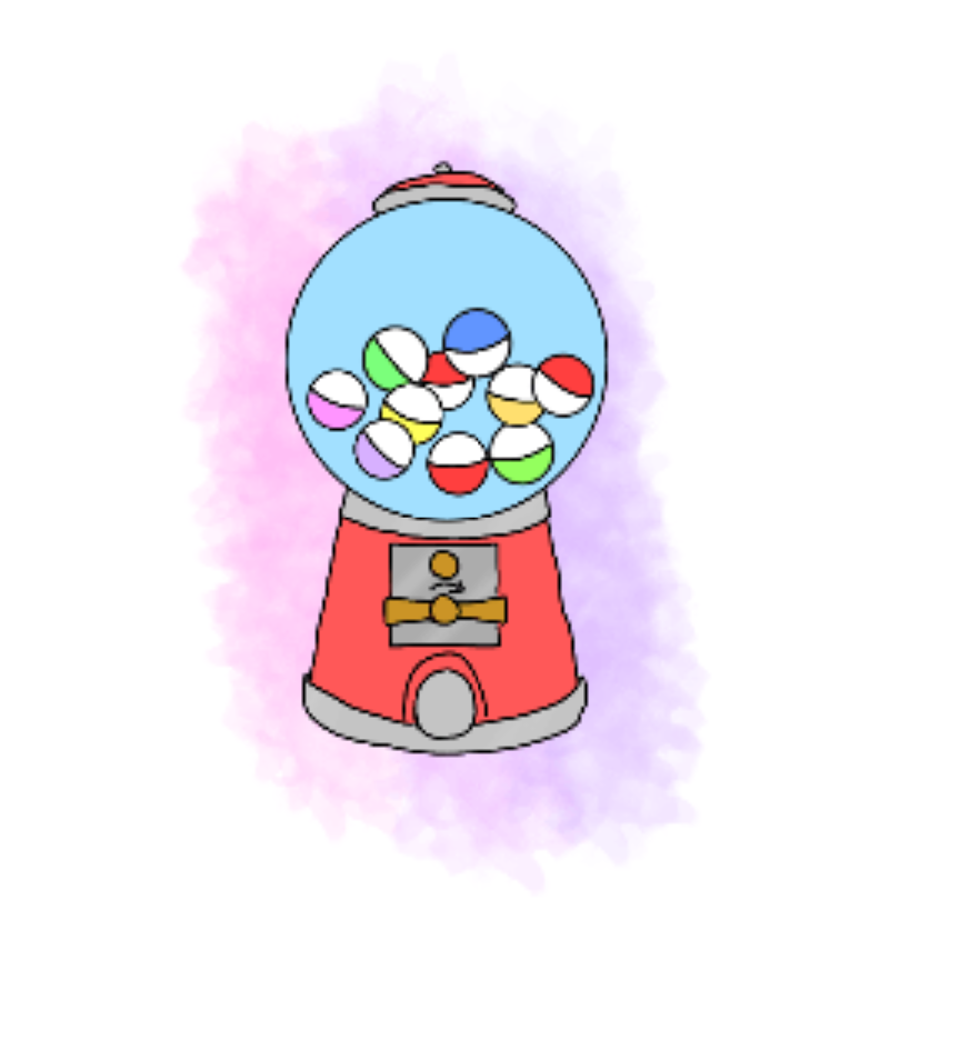 vending machine-dispensed capsule theme