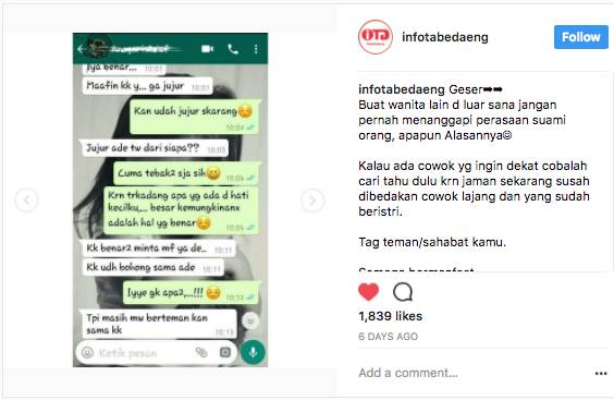 Si Pria Ajak Selingkuh, Jawaban Si Mahasiswi Bikin Tobat