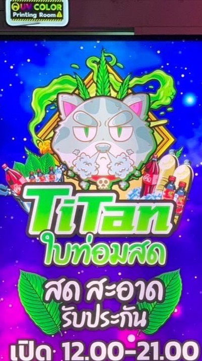 TITAN ใบท่อมสด