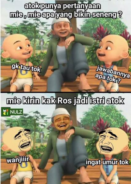 10 Meme Upin Ipin Ngelantur Abis Bikin Suasana Jadi Ceria