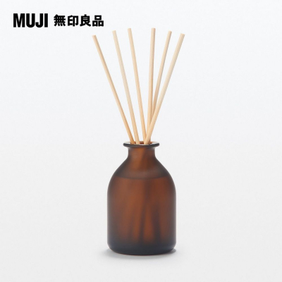 【MUJI 無印良品】空間芬香油 180ml+空間芬香油用藤枝6入180ml用(44594179)