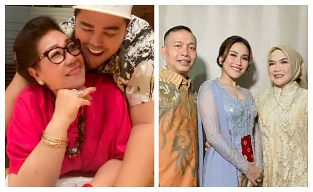 Ivan Gunawan dan Mama Erna, Ayu Ting Ting dan orang tuanya