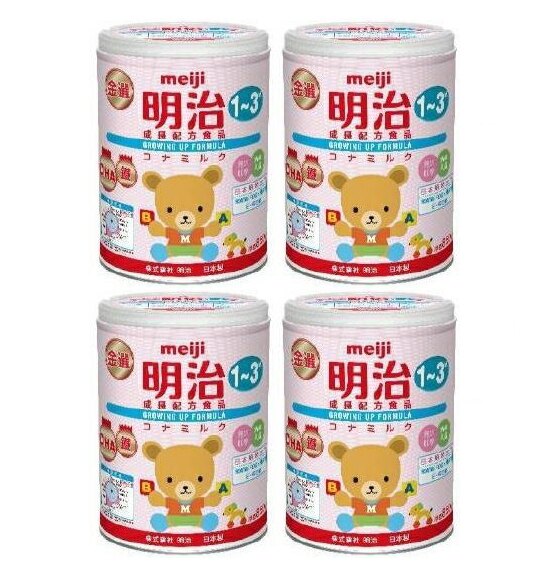MEJI金選明治成長奶粉3號 850g 4罐特惠組【德芳保健藥妝】