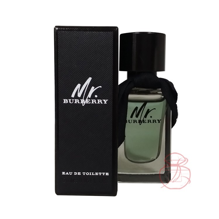 #BURBERRY #MR #BURBERRY #男性淡香水 #5ML 前調：葡萄柚、香艾菊、白豆蔻 中調：樺木葉、肉豆蔻油、雪松 後調：香根草、癒創木、檀香木 ★容量/規格：5ML ★保存期限：三年