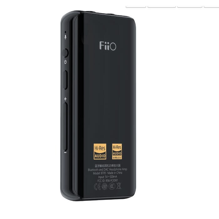 fiio btr5 hi-fi dac解碼隨身藍牙音樂接收器 高性能dac es9218px2 旗艦級解碼晶片 csr8675 fpg時鐘管理 獨立雙晶振 藍牙5.0 支援藍牙全格式 獨立控制晶片 x