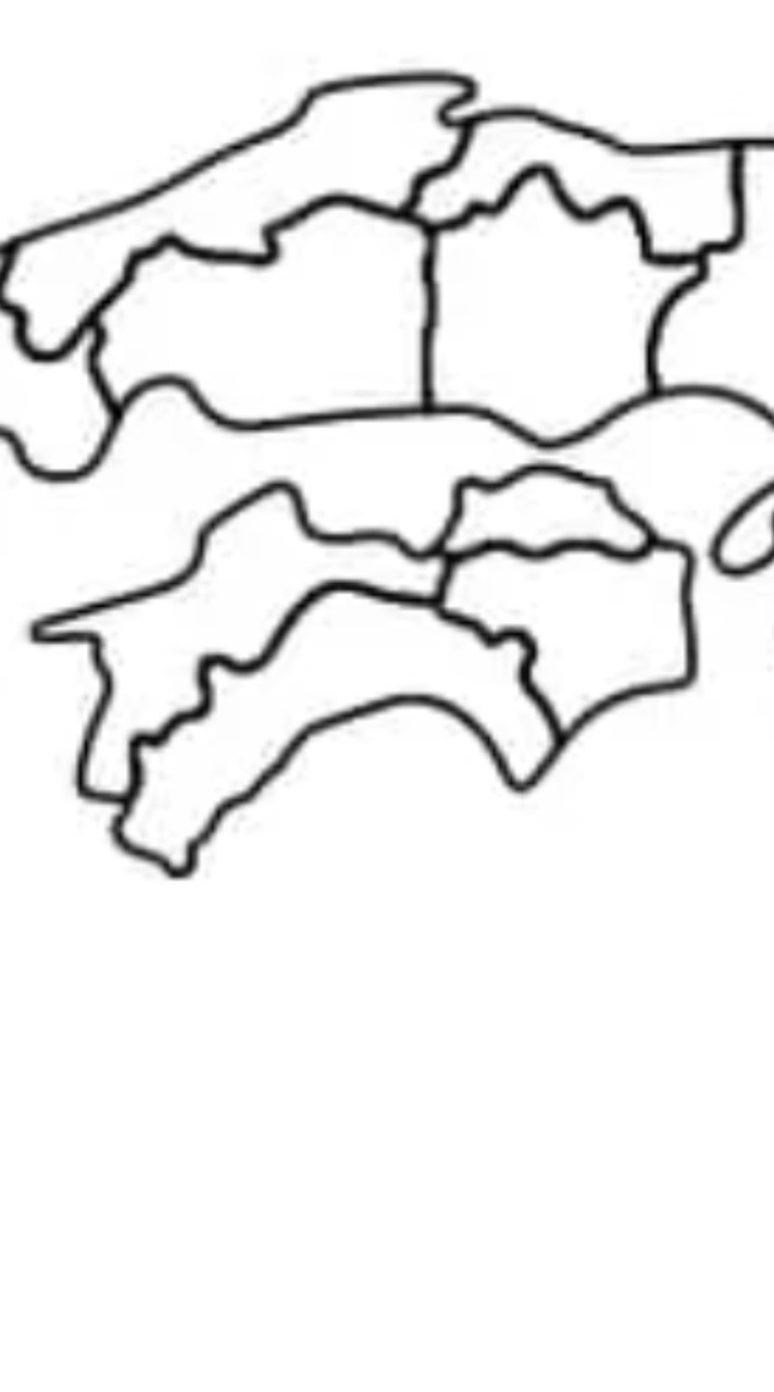 四国を四角に