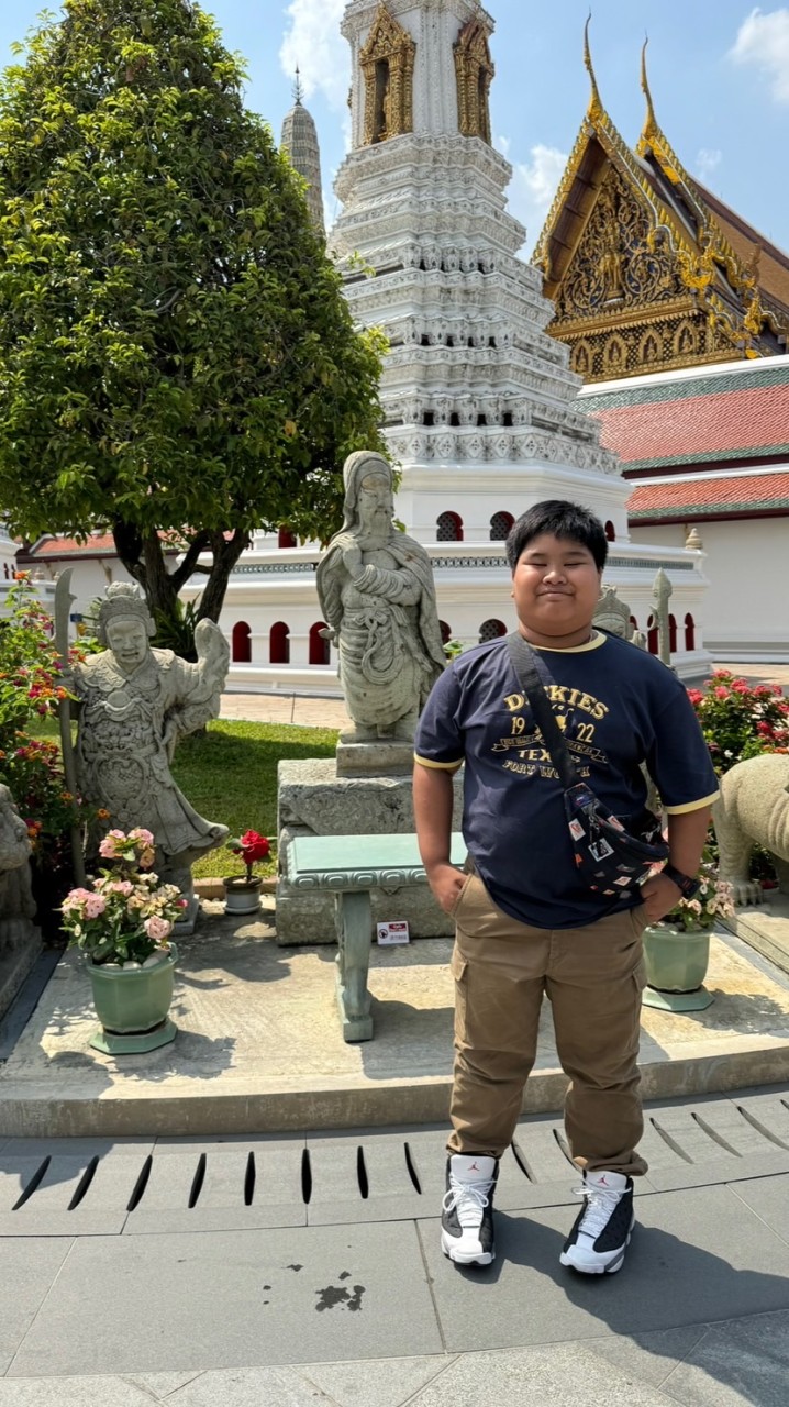 น้อง Pause จากโรงเรียนศรีธรรมราชศึกษา (นักตีกลอง)