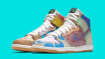 新聞分享 / 藝術風格注入 Nike SB Dunk High Premium ‘What The’ 即將登場