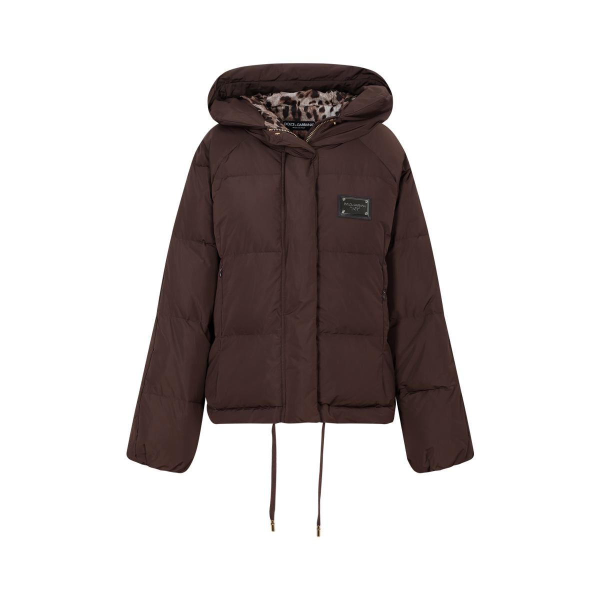 DOLCE & GABBANA PADDED JACKET COAT