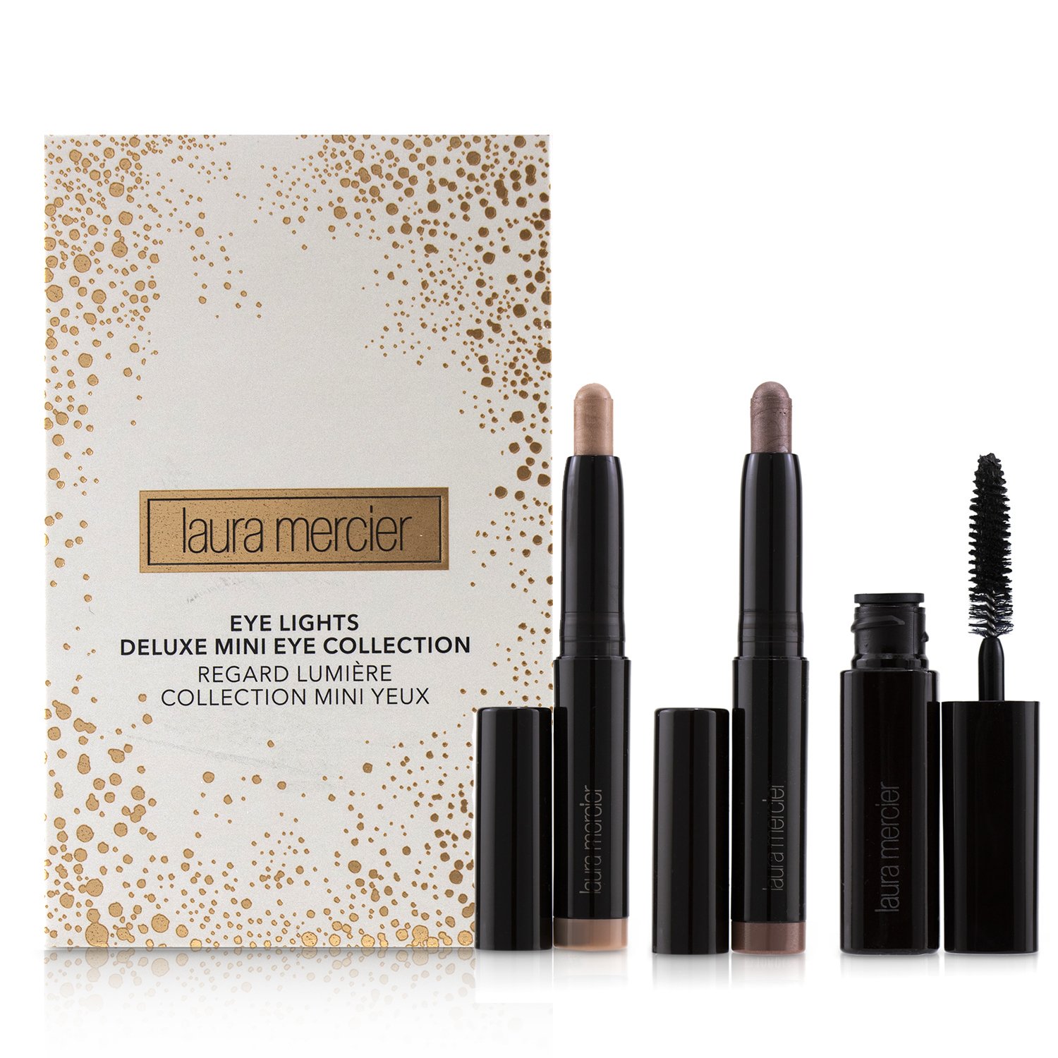 蘿拉蜜思 Laura Mercier - 迷你豪華眼妝組合 (2x 幻魅眼影筆, 1x 睫毛膏)