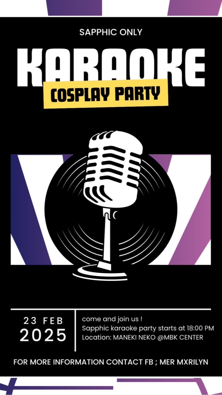Sapphic karaoke cosplay party