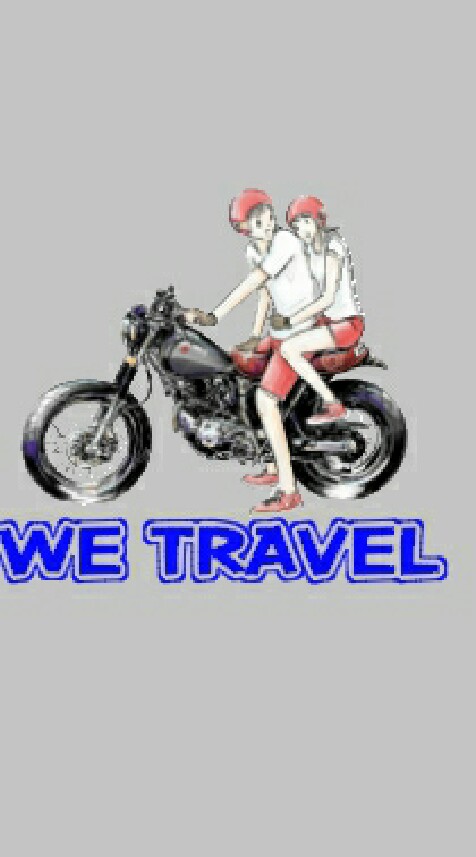 We travel