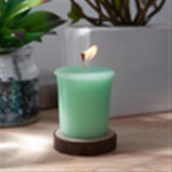 ◎香氛蠟燭香氣最迷人|◎使空間充滿浪漫氣息|◎為居家氛圍加分類型:蠟燭功能:香氛材質:蠟材質說明:材質說明/成份：石蠟、香精黏貼/釘掛:否顏色:綠色系尺寸:140cm以下尺寸說明:尺寸：長4.5x寬4