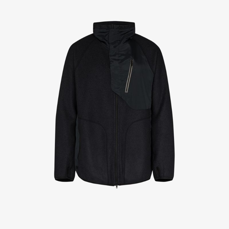 Y-3 fleece track jacket