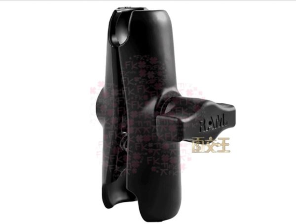 【尋寶趣】1.5吋球-高強度鋁質6吋中夾 RAM車架汽車/重機/機車/自行車支架 固定架 RAM-201U