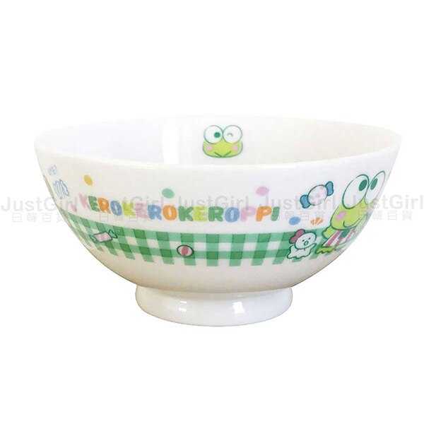 三麗鷗 大眼蛙 碗 飯碗 湯碗 陶瓷碗 餐具 正版日本製造進口 JustGirl