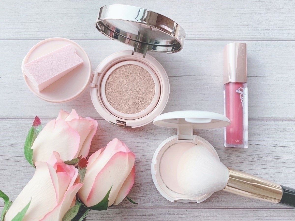 CLIO 光感無瑕氣墊粉餅／EGLIPS 超級美肌零暇控油粉餅／MISSHA 聚光唇頰彩 #DEAR_ME