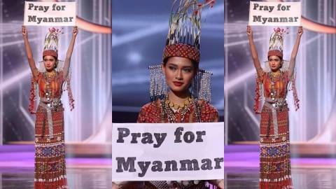 Miss Myanmar Terancam Tak Bisa Pulang Usai Ikut Miss Universe 2020-2021