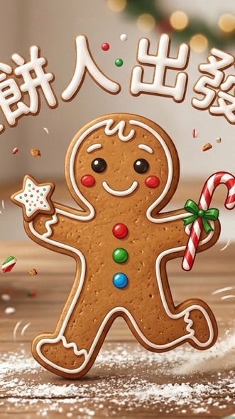 薑餅人出發吧！（小幫手群）