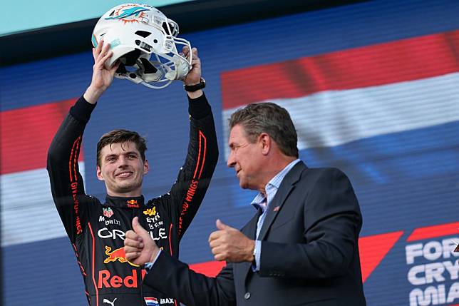 Verstappen takes hard-fought F1 Miami GP win, XINHUA