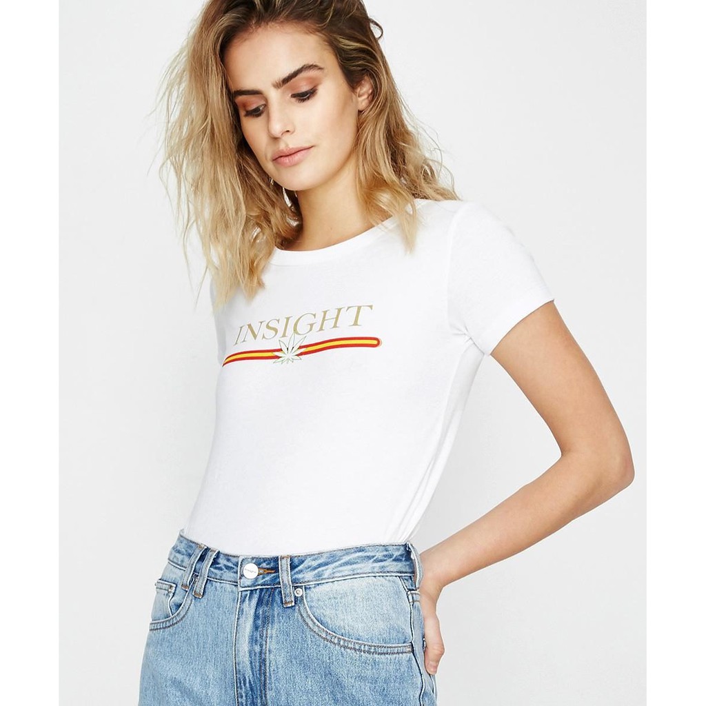 INSUGHT SMOKE SIGNALS 短袖白Tee