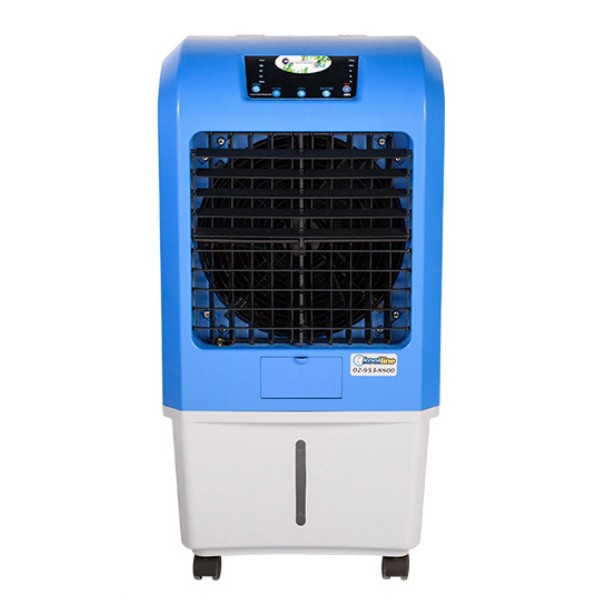 冰涼大師三面進風；三面紙簾淨化、涼爽、節能功能23公升水箱商品名稱：【MASTER KOOL】三面進風遙控冰冷扇*1型號：MIK-20EX額定電壓: 110V/60HZ消耗功率:120W材質：ABS商