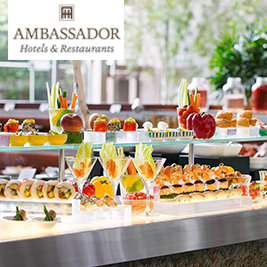 品味奢華午茶時光！新竹五星級飯店吃到飽！精湛手藝，多樣異國美食佳餚，豐富繽紛可口甜點，驚豔您的味蕾！