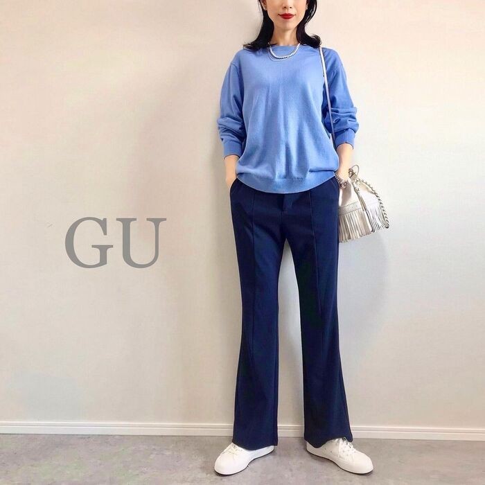 GU】履きやすさも大人見えも叶う人気スラックスがアップデートして再登場！（暮らしニスタ）