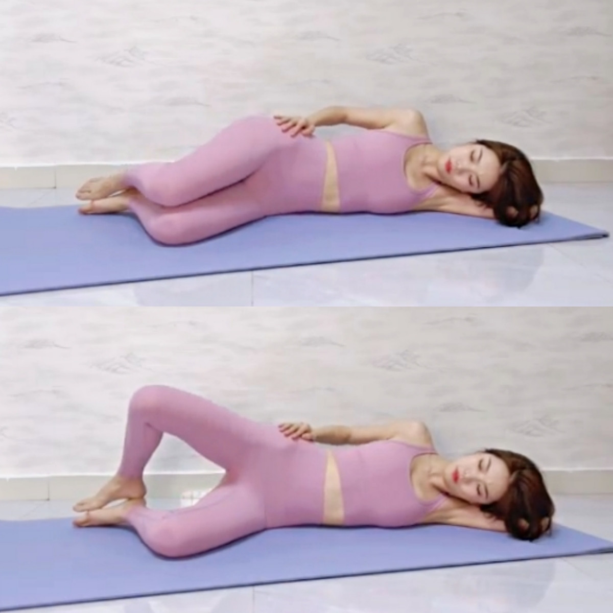 高強度縮臀瘦腿運動3：蚌式開合