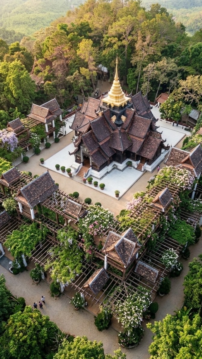 ร่มธรรมบุหงา มาลาผาส้ม