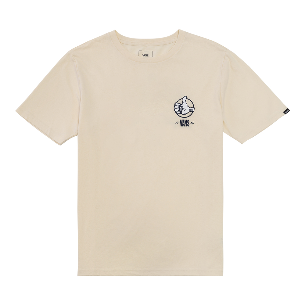 Vans Seasonal Logo 男女款米色T 恤