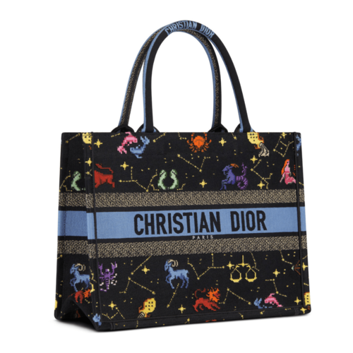 Dior ブックトートバッグ スモール ゾディアック星座クリスチャン