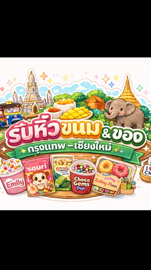 หิ้วให้หมด BKK-CNX | ตลาดลับของอร่อย