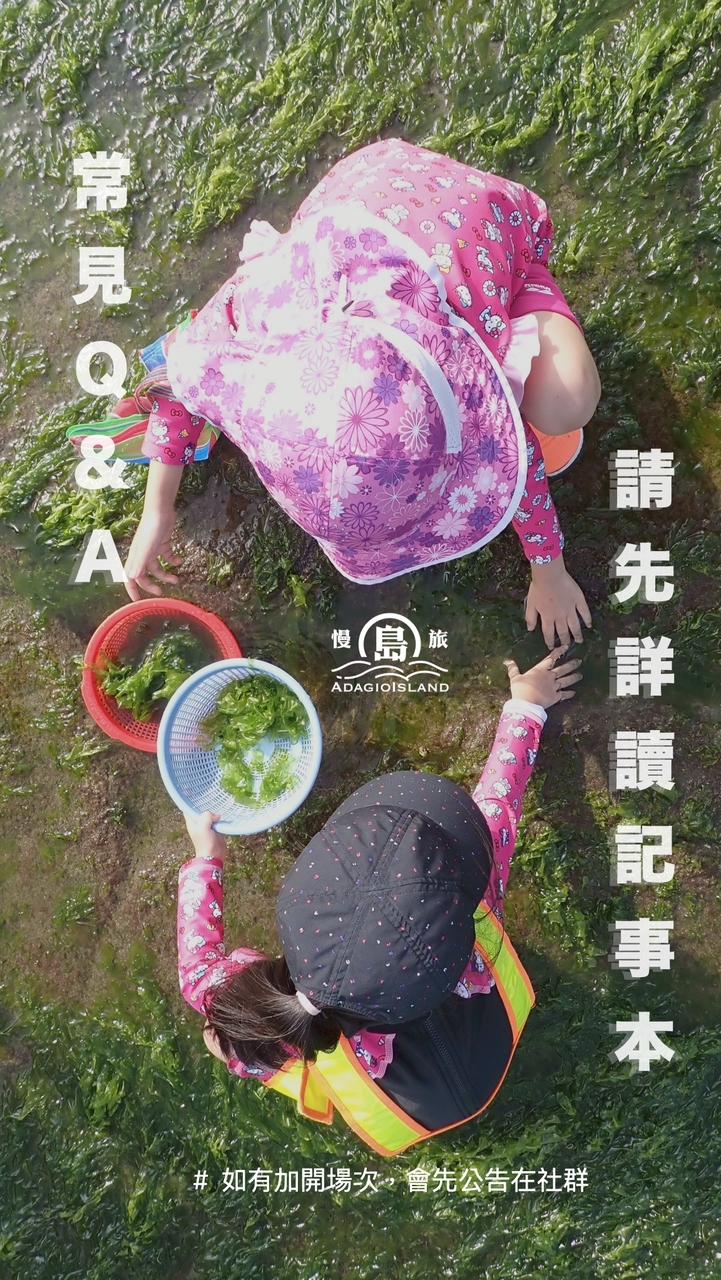慢島旅| 潮間帶體驗x親子共學