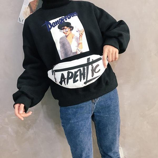 運動多功能防水腰包男女士大容量收錢收銀包生意帆布手機包挎胸包 魔法鞋櫃