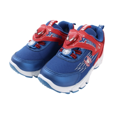 台灣製舒適耐穿閃燈運動鞋 蜘蛛人流行電影授權圖案設計 漂亮可愛,小朋友最開心