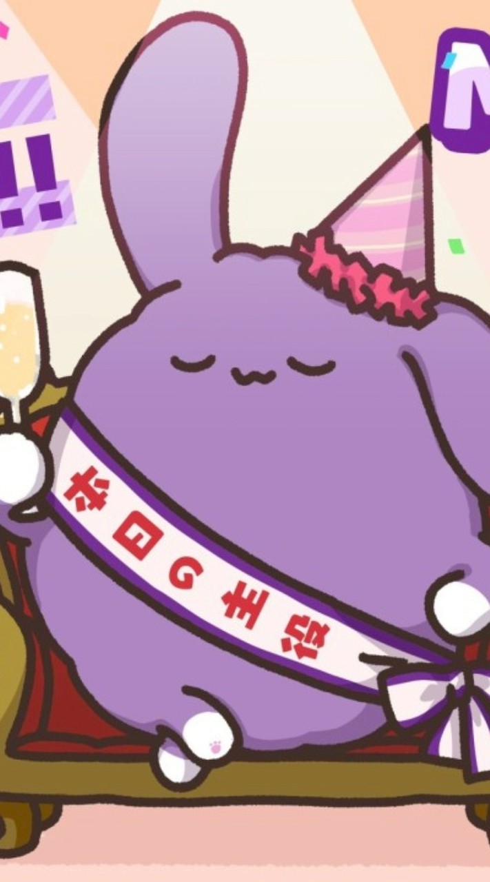 ななもりすなー全員集合！！🐰💜‪
