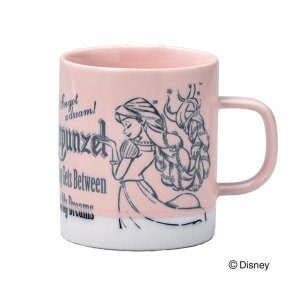 日貨 長髮公主 馬克杯 樂珮 造型馬克杯 杯子 水杯 杯 造型水杯 迪士尼 Disney 正版 L00010835