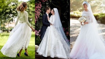 小賈夫婦、皇室婚禮、好萊塢影星、超模女神...歐美名人夢幻嫁紗盤點特輯！