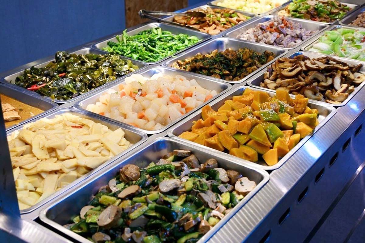 80元起爽嗑！雙北６超值素食吃到飽：平民版「果然匯」、全台最頂蔬食Buffet