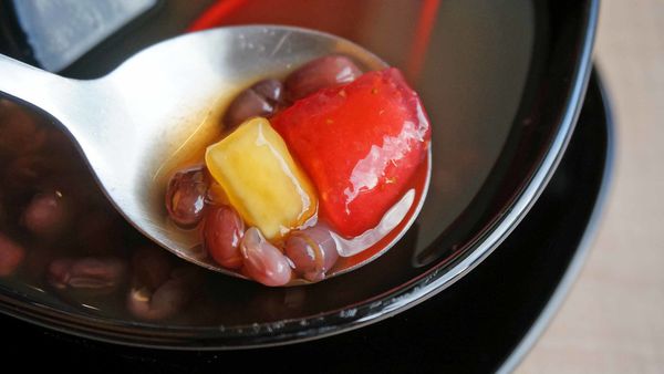 【蘆洲美食】旺來冰館-全台首創別的地方吃不到的天然水果製作的彩色芋圓