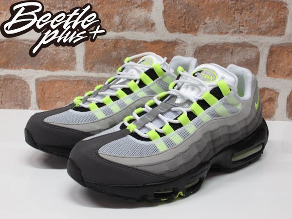 BEETLE 現貨 NIKE AIR MAX 95 OG 反光 螢光綠 慢跑鞋 木村拓哉 554970-071 US 6.5 24.5