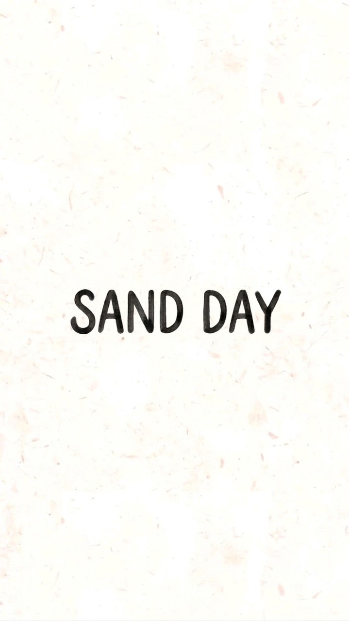SAND DAY🥪🍞